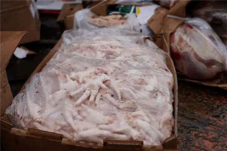 深圳進(jìn)口美國(guó)冷凍雞爪清關(guān)資料代理肉類案例